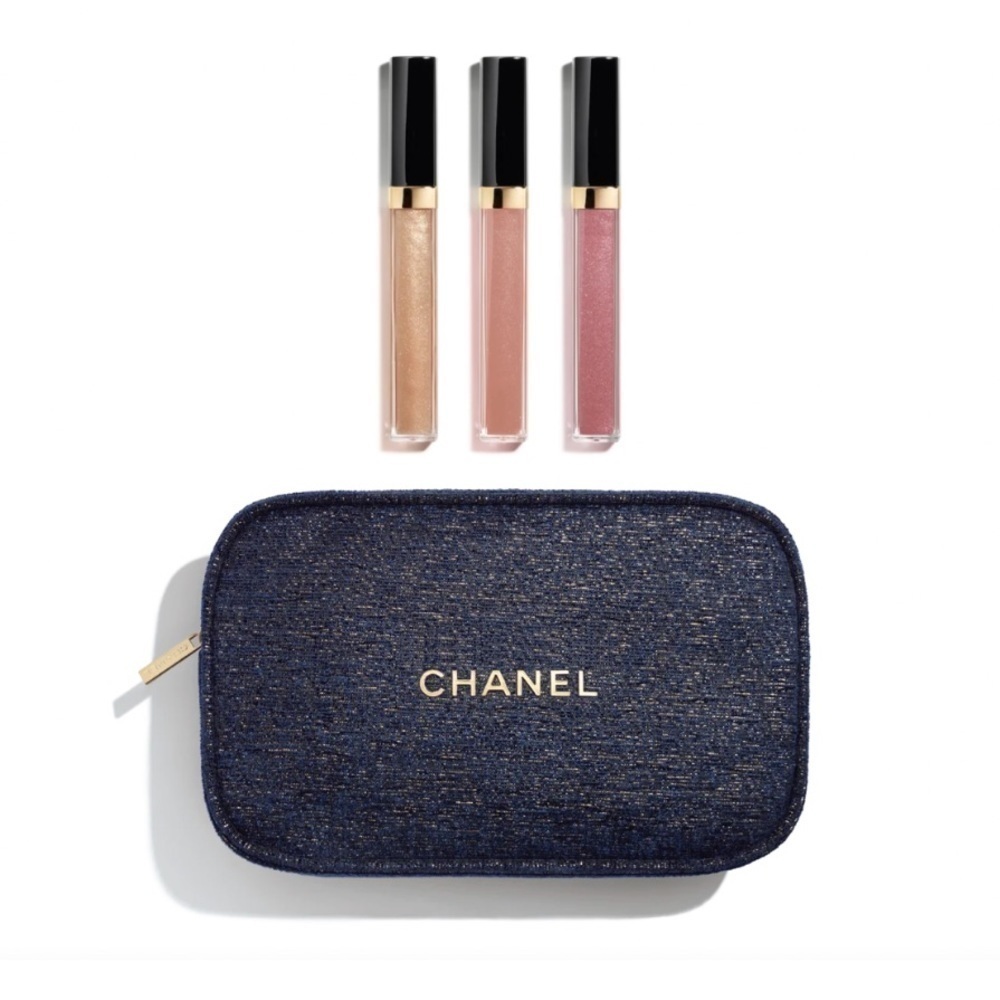Chanel Holiday Makeup Set Always Brilliant Lipstick Trio . New